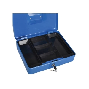 Kasetka na pieniądze 300x240x90mm rozmiar L Opus Cash Guard PC1 niebieska 1szt.