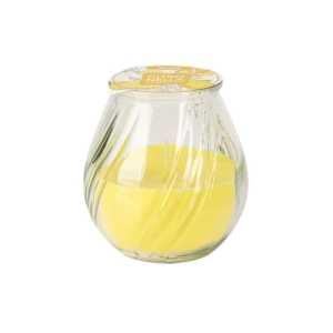 Świeca ogrodowa BISPOL AURA na komary citronella o zapachu cytrusowym 25h w szkle 130g 1szt.