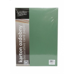 Karton ozdobny A4/220g EARTH zielony 20szt.