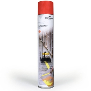Lakier do malowania lini 750ml DURABLE DURALINE 750 czerwony 1szt.
