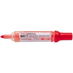 Marker suchościeralny okrągły 6,0mm PENTEL EASYFLO MW50M do napełniania czerwony 1szt.