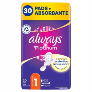 Podpaski ALWAYS PLATINUM NORMAL rozmiar 1 30szt.