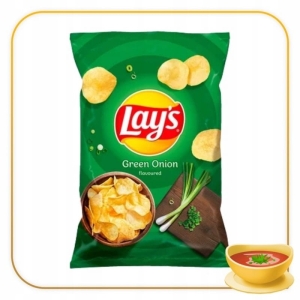 Chipsy ziemniaczane LAYS 40g zielona cebula
