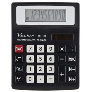 Kalkulator 10 pozycyjny VECTOR CD-1182