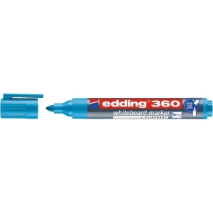 Marker suchościeralny okrągły 1,5-3,0mm EDDING 360 jasny niebieski/błękitny 1szt.