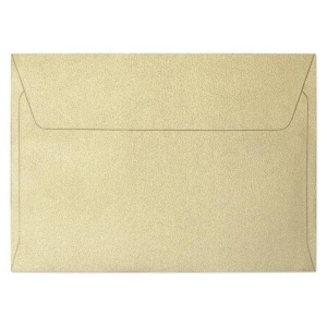 Koperta ozdobna C6 114x162mm HK 120g PEARL złoty 10szt.