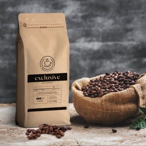 Kawa ziarnista DAILYFRUIS EXCLUSIVE 100% ARABICA 1kg