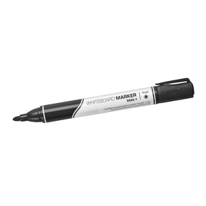 Marker suchościeralny okrągły 1,5-3,0mm RYSTOR RMS-1 czarny 1szt.