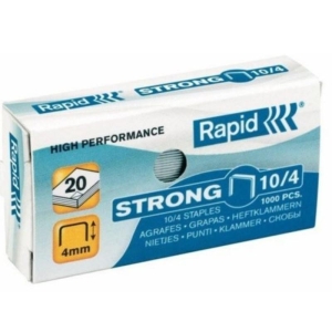 Zszywki 10/4 1M RAPID STRONG 1000szt.