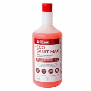 Płyn do czyszczenia łazienki, toalet, sanitariatów 1,0L ekolgiczny ECO SHINE ECO SANIT MAX
