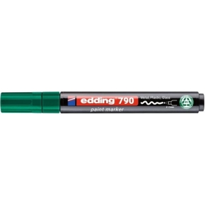 Marker olejowy okrągły 2-3mm EDDING E-790 PCR  zielony 1szt.