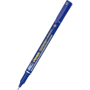 Marker foliopis/do CD 0,4mm S okrągły PENTEL NFS410 SUPER FINE POINT niebieski 1szt.
