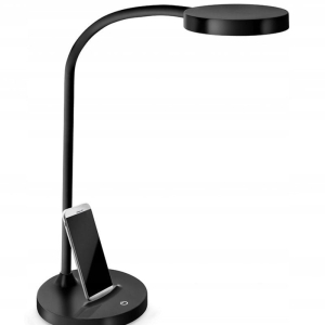 Lampka na biurko CEP CLED-0290 230V ze ściemniaczem czarna