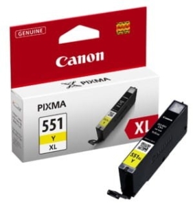 Tusz CANON CLI551Y XL yellow 11 ml OEM