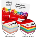 Papier ksero EMERSON A4/80 mix pastelowy 250 sztuk