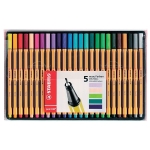 Cienkopisy STABILO POINT 88 etui z zawieszką 25 kolorów /8825-1/