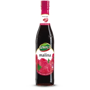 Syrop ŁOWICZ malinowy 400ml