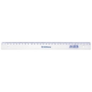 Linijka Donau 30cm transparentna /7053001PL-00/