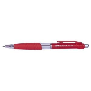 Długopis automatyczny TOMA MEDIUM TO-816/038 czerwony  /TO038-22/