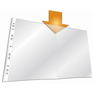 Koszulka zawieszkowa A3 pozioma groszkowa DURABLE 10szt. /267119/