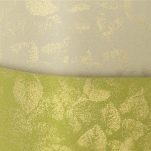 Papier ozdobny ARGO A4 220g Liście Kremowy 20 Arkuszy /203602/