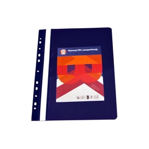 Skoroszyt wpinany A4 twardy granatowy /0499-0258-02-KBK/