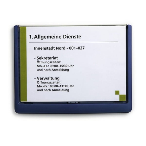 Tabliczka informacyjna DURABLE CLICK SIGN A5 granatowa.jpg