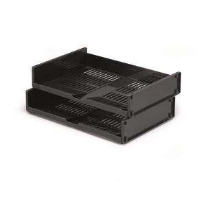 Tacka na dokumenty OPTIMO A4 w poziomie antracytowa 17008010 58