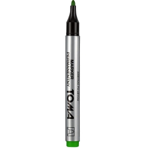 Marker permanentny TOMA to-090 okrągły zielony /TO090/