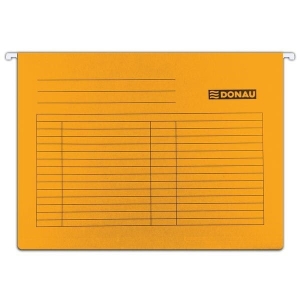 Teczka zawieszkowa DONAU pomarańczowa A4