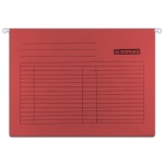 Teczka zawieszkowa DONAU czerwona A4 /741090504/