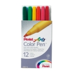 Pisaki 12 kolorów PENTEL ARTS COLOR PEN (BL2)/S360-12/