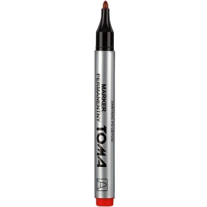 Marker permanentny TOMA to-090 okrągły czerwony /TO090/