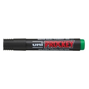 Marker permanentny okrągły UNI PROCKEY PM-122 zielony (wyprzedaż)