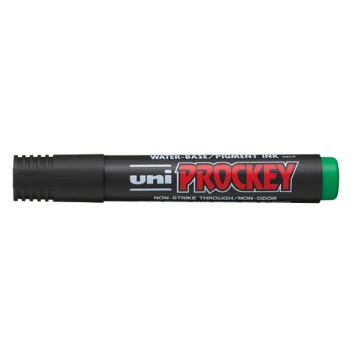 MARKER PERMANENTNY UNI PROCKEY PM-122 OKRĄGŁY ZIELONY.jpg