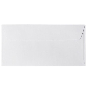 Koperta ozdobna DL 110x220mm 120g/m2 HOLLAND biała 10szt. /282602/