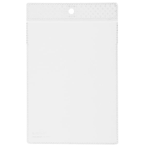 Kieszonka ochronna na dokumenty z otworem A6 otwarcie od góry 100 sztuk 2297 19