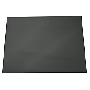 Podkład na biurko 650x520mm przeźroczysta nakładka czarny 7203 01